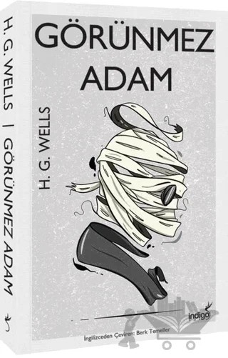 Görünmez Adam – H. G. Wells – İndigo Kitap kitap kapağı