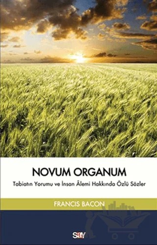 Novum Organum – Francis Bacon – Say Yayınları kitap kapağı