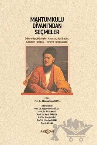 Mahtumkulu Divan’ından Seçmeler – Abdurrahman Güzel – Akçağ Yayınları kitap kapağı