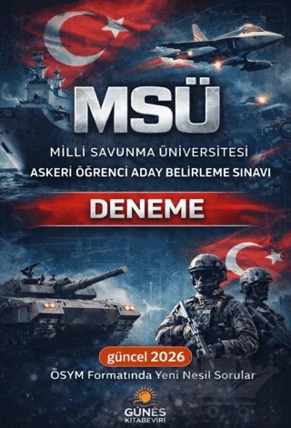 Milli Savunma Üniversitesi Askeri Öğrenci Aday Belirleme Sınavı – Kolektif – Güneş Kitabevleri Yayınları kitap kapağı