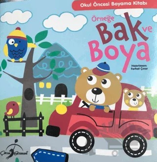 Örneğe Bak ve Boya 2 – Ferhat Çınar – Çocuk Gezegeni kitap kapağı