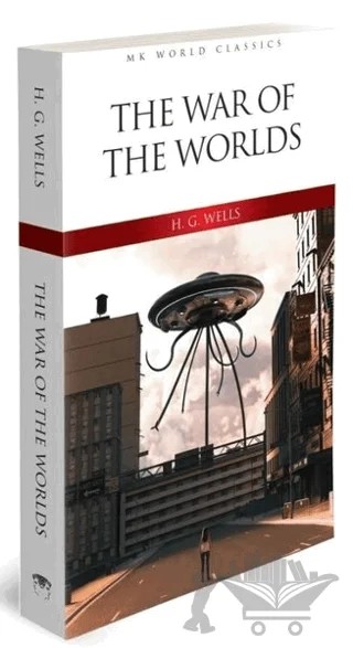 The War of the Worlds – Herbert George Wells – MK Publications kitap kapağı
