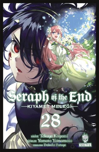 Seraph of the End - Kıyamet Meleği 28 – Takaya Kagami – Kurukafa Yayınevi kitap kapağı