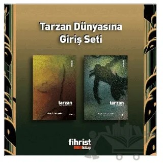 Tarzan Dünyasına Giriş Seti (Sticker Hediyeli) – Edgar Rice Burroughs – Fihrist Kitap kitap kapağı