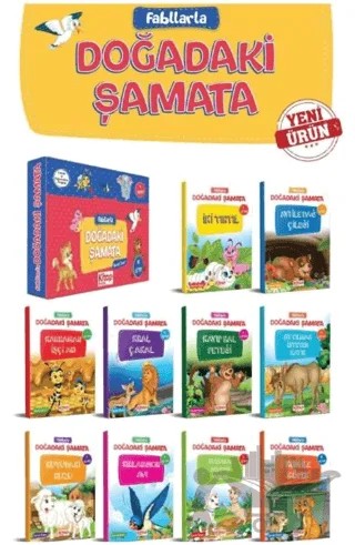 Fabllarla Doğadaki Şamata 1. Sınıf – Emrah Demir – Kitap Kulübü Yayınları kitap kapağı