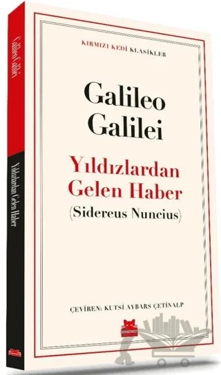 Yıldızlardan Gelen Haber – Galileo Galilei – Kırmızı Kedi Yayınevi kitap kapağı