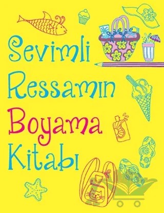 Sevimli Ressamın Boyama Kitabı – Kolektif – Doğan Egmont Yayıncılık kitap kapağı