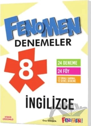 8. Sınıf İngilizce Branş Denemeleri – Kolektif – Fenomen Yayınları kitap kapağı