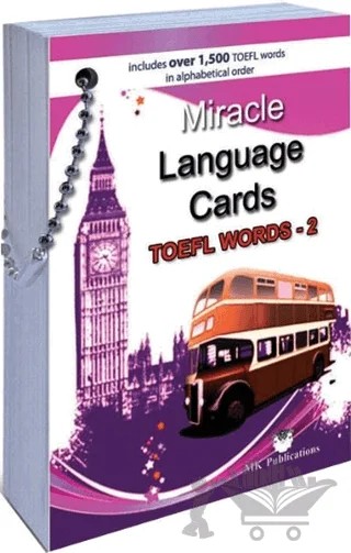 Miracle Language Cards (TOEFL Words-2) – Murat Kurt – MK Publications kitap kapağı