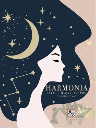 Harmonia Astroloji Ajandası 2024 – Yetkin Günay – Az Kitap kitap kapağı
