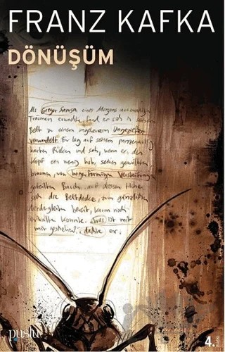 Dönüşüm – Franz Kafka – Puslu Yayıncılık kitap kapağı