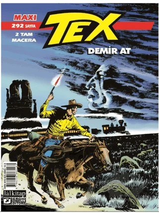 Tex Maxi Albüm 1 – Luigi Mignacco – Lal Kitap kitap kapağı
