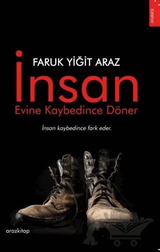İnsan Evine Kaybedince Döner – Faruk Yiğit Araz – Araz Kitap kitap kapağı