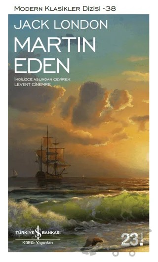Martin Eden – Jack London – İş Bankası Kültür Yayınları kitap kapağı