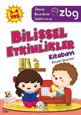 ZBG 3-4 Yaş Bilişsel Etkinlikler Kitabım – Buçe Dayı – Kukla Yayınları kitap kapağı