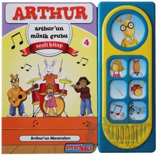 Arthur’un Müzik Grubu - Sesli Kitap 4 – Kolektif – Smarteach kitap kapağı