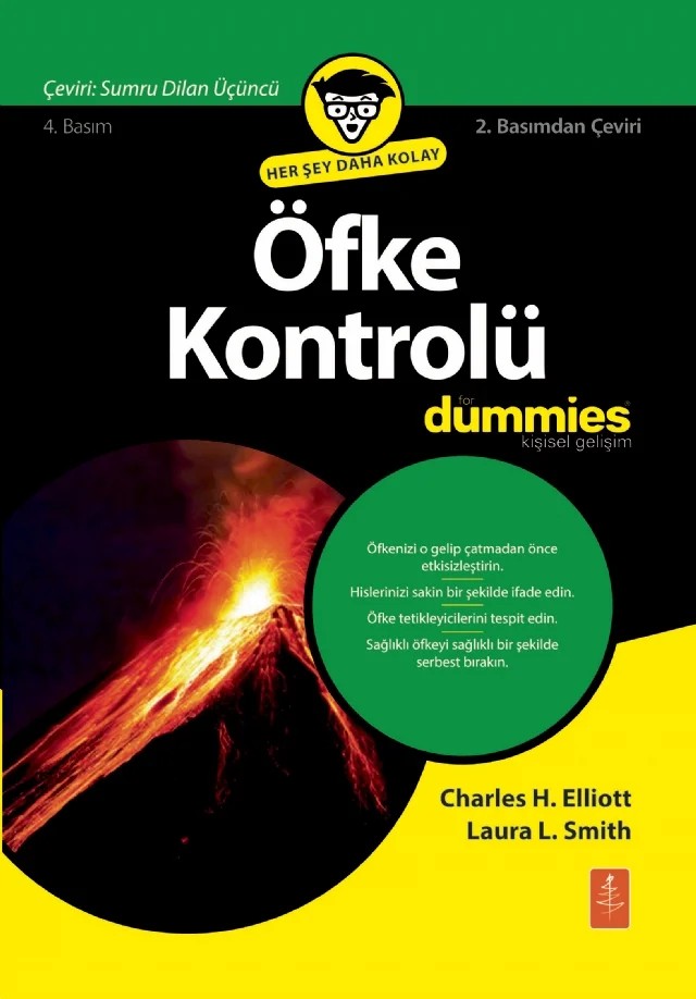Öfke Kontrolü for Dummies - Anger Management for Dummies – Charles H. Elliott, Laura L. Smith – Dummies kitap kapağı