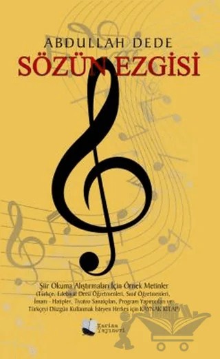 Sözün Ezgisi – Abdullah Dede – Karina Yayınevi kitap kapağı
