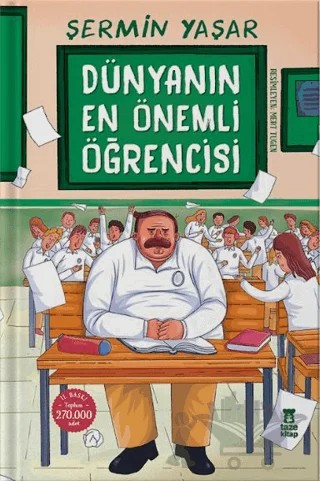 Dünyanın En Önemli Öğrencisi – Şermin Yaşar – Taze Kitap kitap kapağı