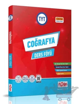 TYT Coğrafya Ders Föyü – Kolektif – Nego Yayınları kitap kapağı