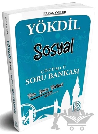 YÖKDİL Sosyal Soru Bankası Çözümlü – Erkan Önler – Benim Hocam Yayınları kitap kapağı