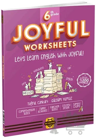 6. Sınıf My Joyful Workshets – Tuğrul CANKURT, Gülsüm Yılmaz – Arı Yayıncılık kitap kapağı