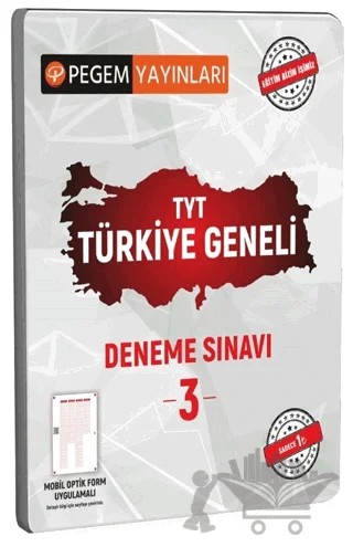 TYT Türkiye Geneli Deneme Sınavı 3 – Kolektif – Pegem Akademi Yayıncılık kitap kapağı