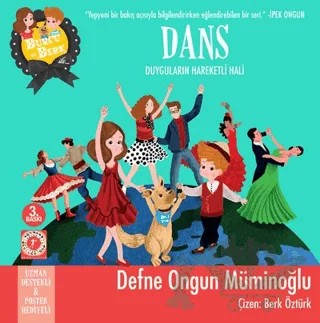 Burcu ve Berk ile Dans – Defne Ongun Müminoğlu – Artemis Yayınları kitap kapağı