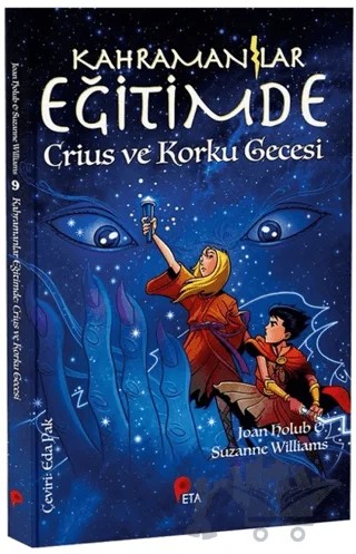 Kahramanlar Eğitimde 9 Crius ve Korku Gecesi – Joan Holub, Suzanne Williams – Peta Kitap kitap kapağı