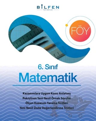 6. Sınıf Matematik Öğrenim Föyleri – Kolektif – Bilfen Yayıncılık kitap kapağı