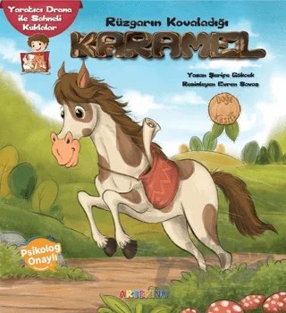 Rüzgarın Kovaladığı Karamel – Şerife Gökcek – Artenino Yayıncılık kitap kapağı