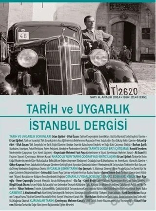 Tarih ve Uygarlık İstanbul Dergisi Sayı: 6 - Aralık 2014 – Doğu Kitabevi kitap kapağı