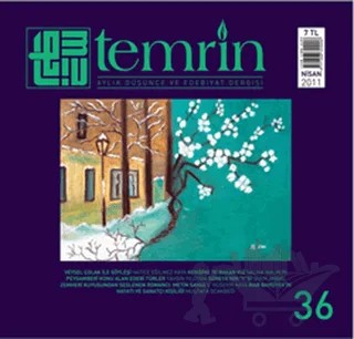 Temrin Düşünce ve Edebiyat Dergisi Sayı: 36 Nisan 2011 – Temrin Dergisi kitap kapağı