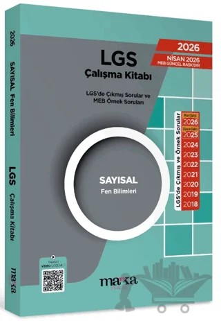LGS Sayısal Fen Bilimleri Çıkmış ve Örnek Sorular – Kolektif – Marka Yayınları kitap kapağı