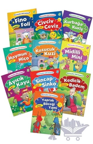 Hikayelerle Dini Değerler Set (10 Kitap Takım) – Asiye Aslı Aslaner – Timaş Gülce Çocuk kitap kapağı