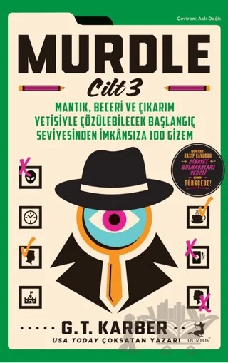 Murdle/ Cilt-3 – G. T. Karber – Olimpos Yayınları kitap kapağı