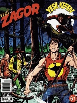 Yeni Zagor Sayı: 61 Yeşil Kefen – Lal Kitap kitap kapağı