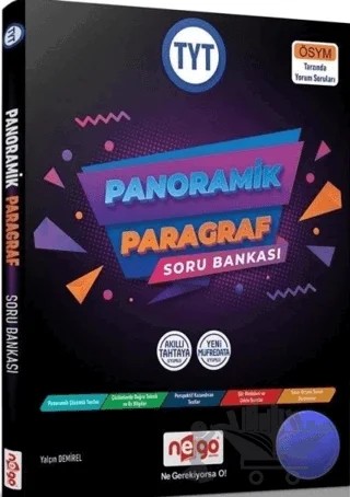 TYT Panoramik Paragraf Soru Bankası – Kolektif – Nego Yayınları kitap kapağı
