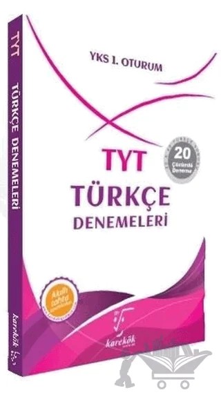 YKS 1. Oturum TYT Türkçe Denemeleri 20 Çözümlü Deneme – Kolektif – Karekök Yayıncılık kitap kapağı