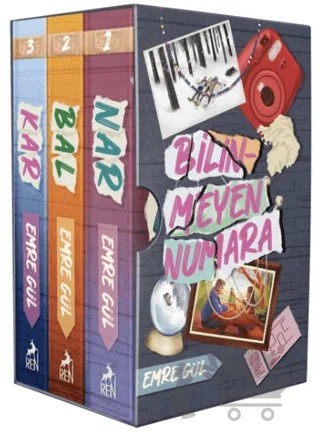 Bilinmeyen Numara Serisi Kutulu Set – Emre Gül – Ren Kitap kitap kapağı