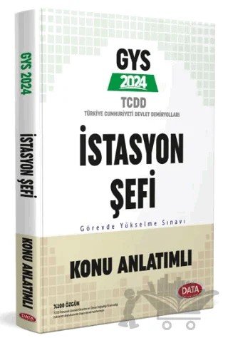 TCDD GYS İstasyon Şefi Konu Anlatımlı – Kollektif – Data Yayınları kitap kapağı