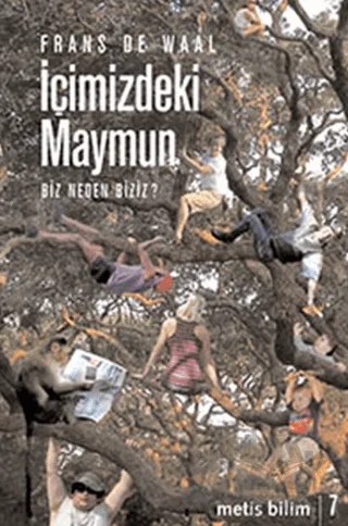 İçimizdeki Maymun – Frans De Waal – Metis Yayınları kitap kapağı
