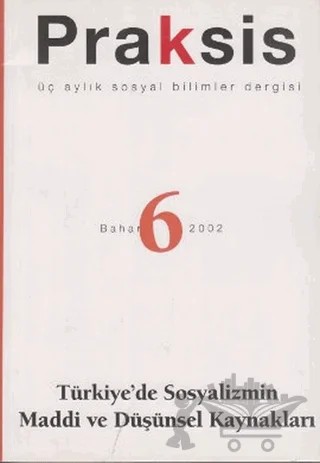 Praksis Sayı: 6 – Dipnot Yayınları kitap kapağı