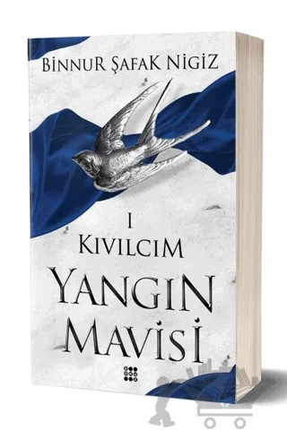 Yangın Mavisi 1 - Kıvılcım – Binnur Şafak Nigiz – Dokuz Yayınları kitap kapağı
