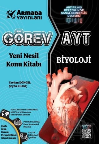 Görev AYT Biyoloji Yeni Nesil Konu Kitabı – Ceyhan Döngel, Şeyda Kılınç – Armada Yayınları kitap kapağı