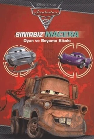 Arabalar - Sınırsız Macera Oyun ve Boyama Kitabı – Kolektif – Doğan Egmont Yayıncılık kitap kapağı