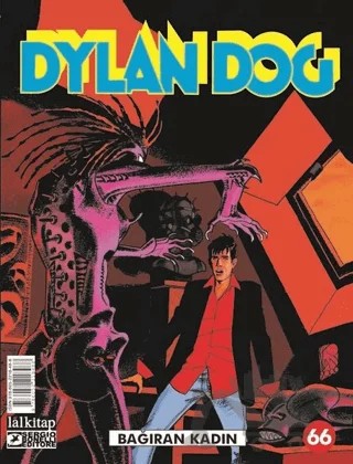 Dylan Dog Sayı: 66 - Bağıran Kadın – Pasquale Ruju – Lal Kitap kitap kapağı