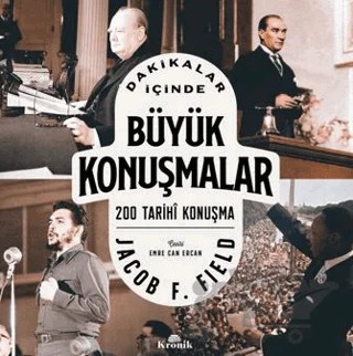 Dakikalar İçinde Büyük Konuşmalar – Jacob F. Field – Kronik Kitap kitap kapağı