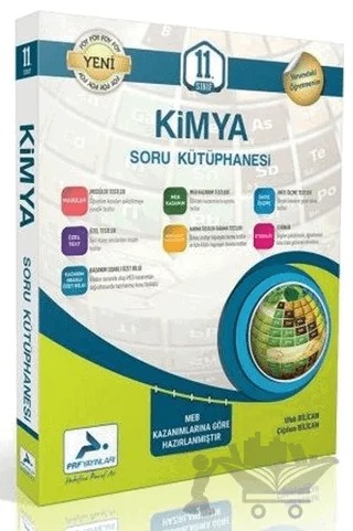 11. Sınıf Kimya Soru Kütüphanesi – Kolektif – Paraf Yayınları kitap kapağı
