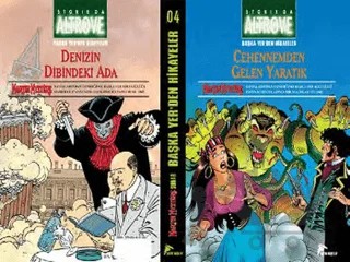 Başka Yer'den Hikayeler - 4 – Carlo Recagno – Çizgi Düşler Yayınevi kitap kapağı